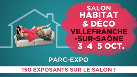 Affiche Salon habitat & déco Villefranche-sur-Saône 2025